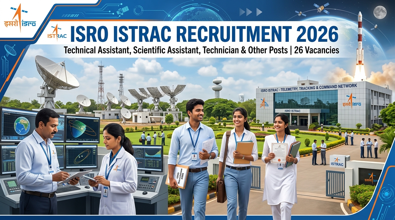 ISRO ISTRAC Recruitment 2026