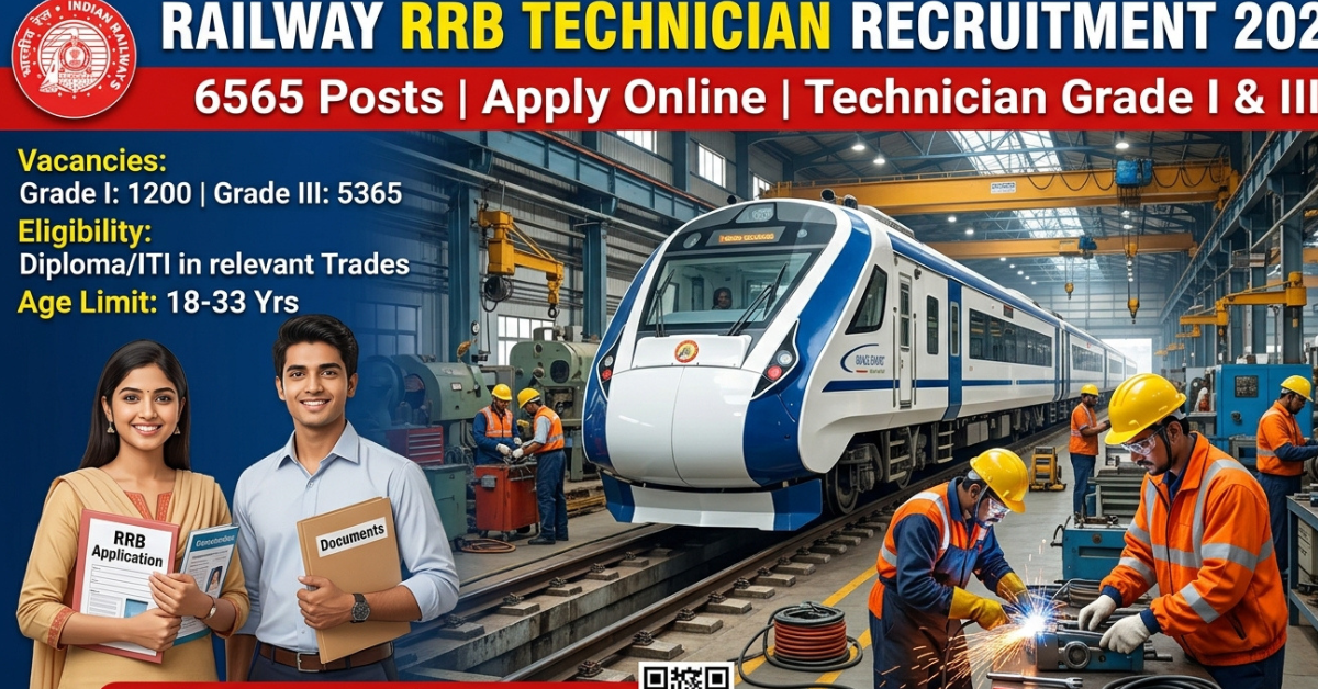 RRB Technician Recruitment 2026
