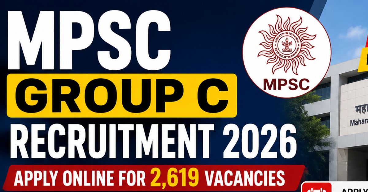 MPSC Group C Recruitment 2026