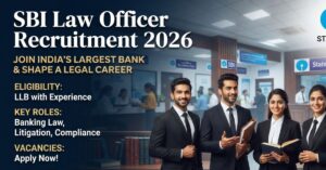 SBI Law Officer Recruitment 2026