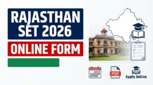 Rajasthan State Eligibility Test Online Form 2026