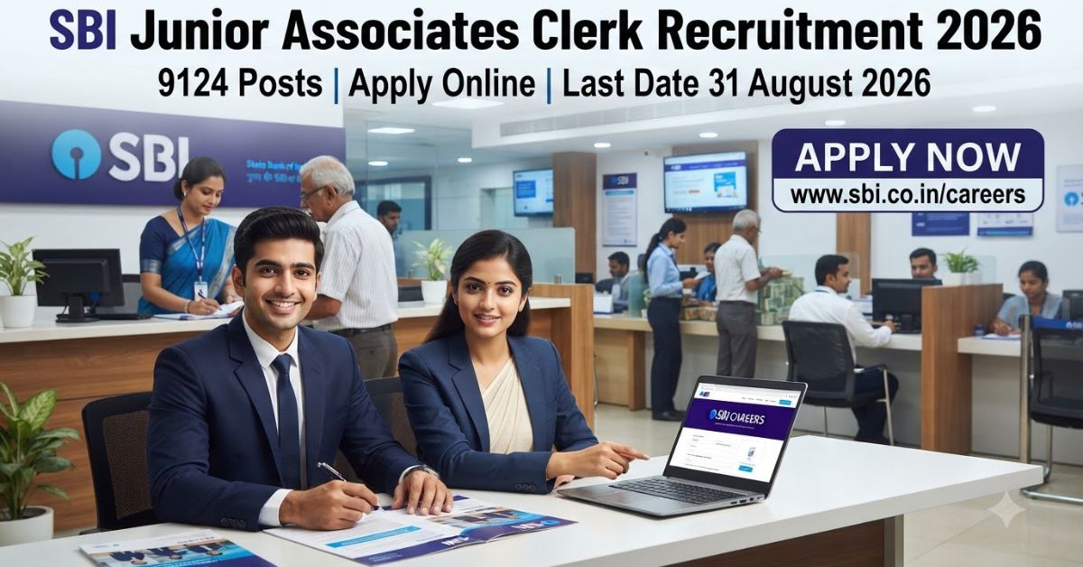 SBI Junior Associates Clerk Recruitment 2026